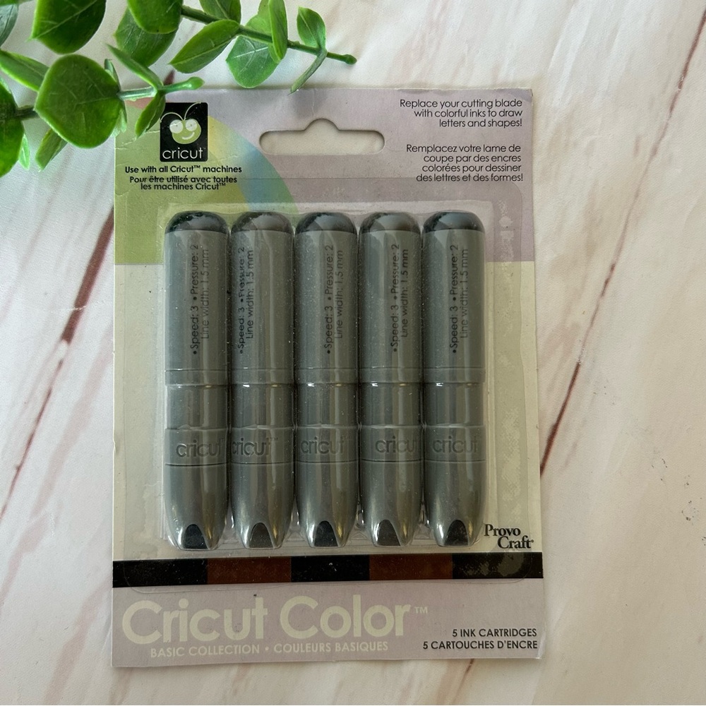 PROVO CRAFT • Cricut Basic Black Ink Pen Cartridges